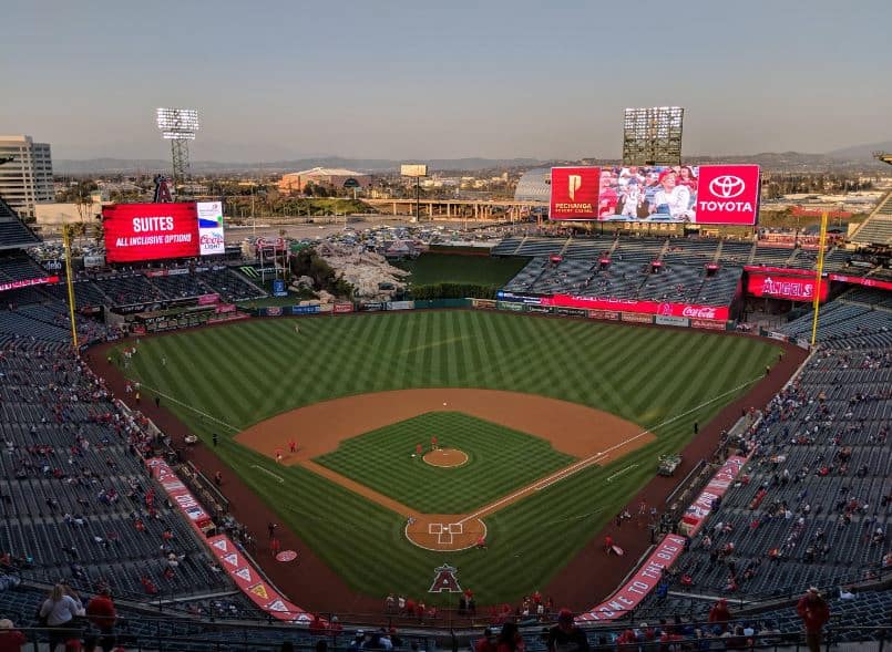 Angel Stadium of Anaheim in Anaheim, CA